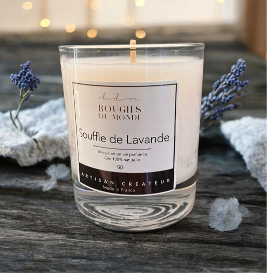 Bougie parfumée Souffle de Lavande