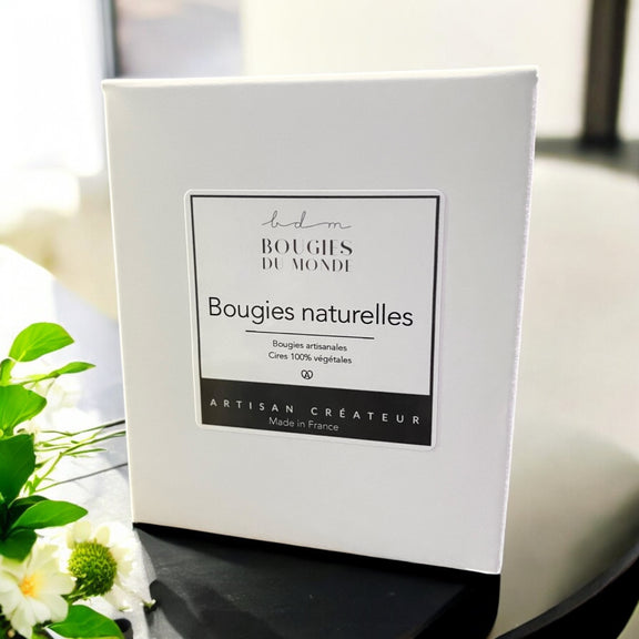 Bougie réchaud chauffe-plats cire végétale naturelle et artisanale sans parfum 