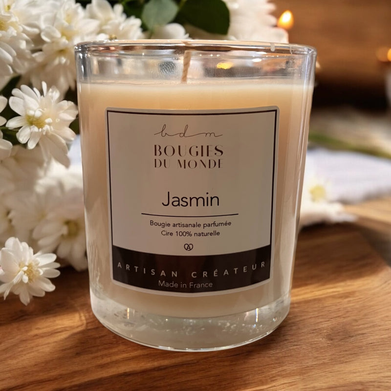 Bougie parfumée jasmin 